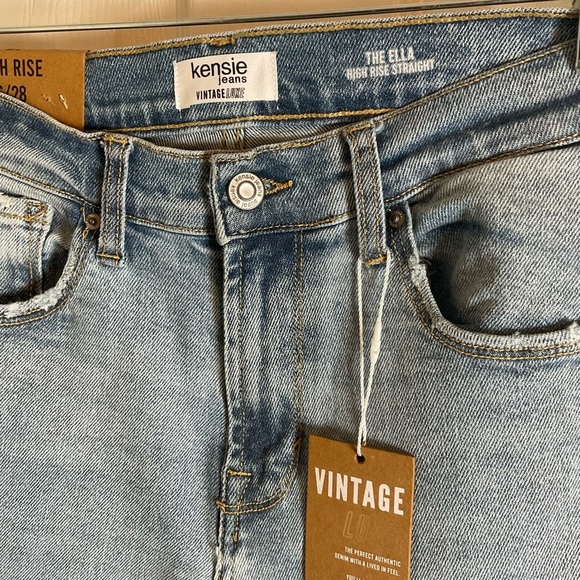 Kensie Jeans for Women The Ella High-Rise Straight Leg size 6/28 - Picture 5 of 13